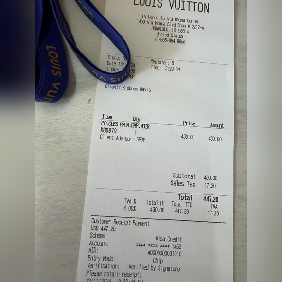 Louis Vuitton Key Pouch - Picture 14 of 14